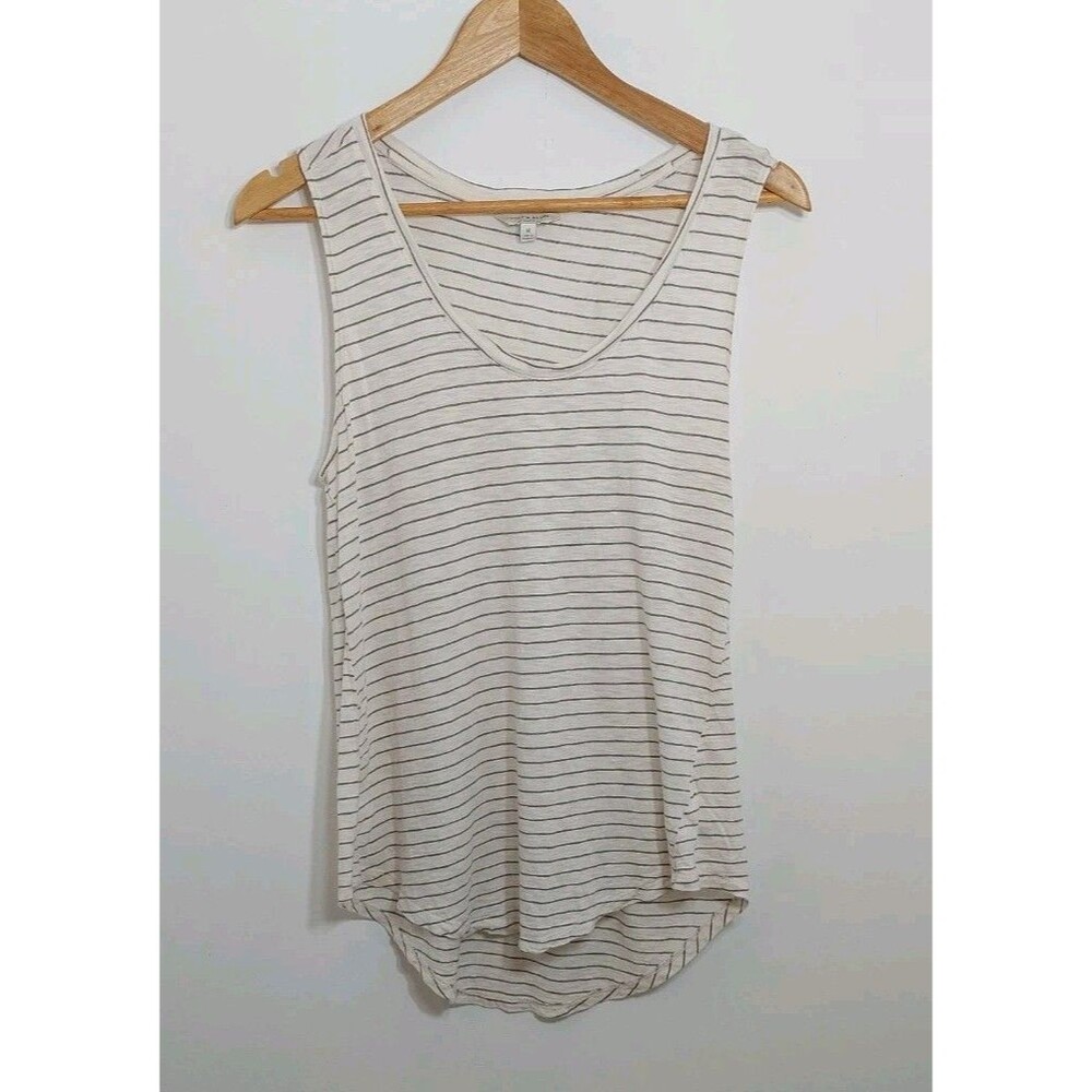 Lucky Brand Women's Size Medium Tank Top Striped - Picture 2 of 9